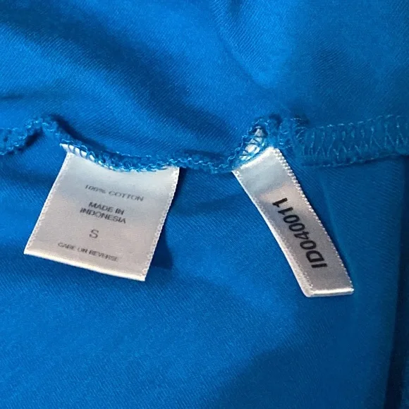 Gorgeous blue cotton tank dress - Picture 5 of 8